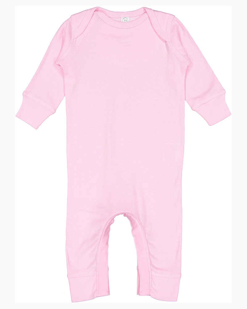 Rabbit Skins 4412 Infant Baby Rib Coverall Front Fullsize"