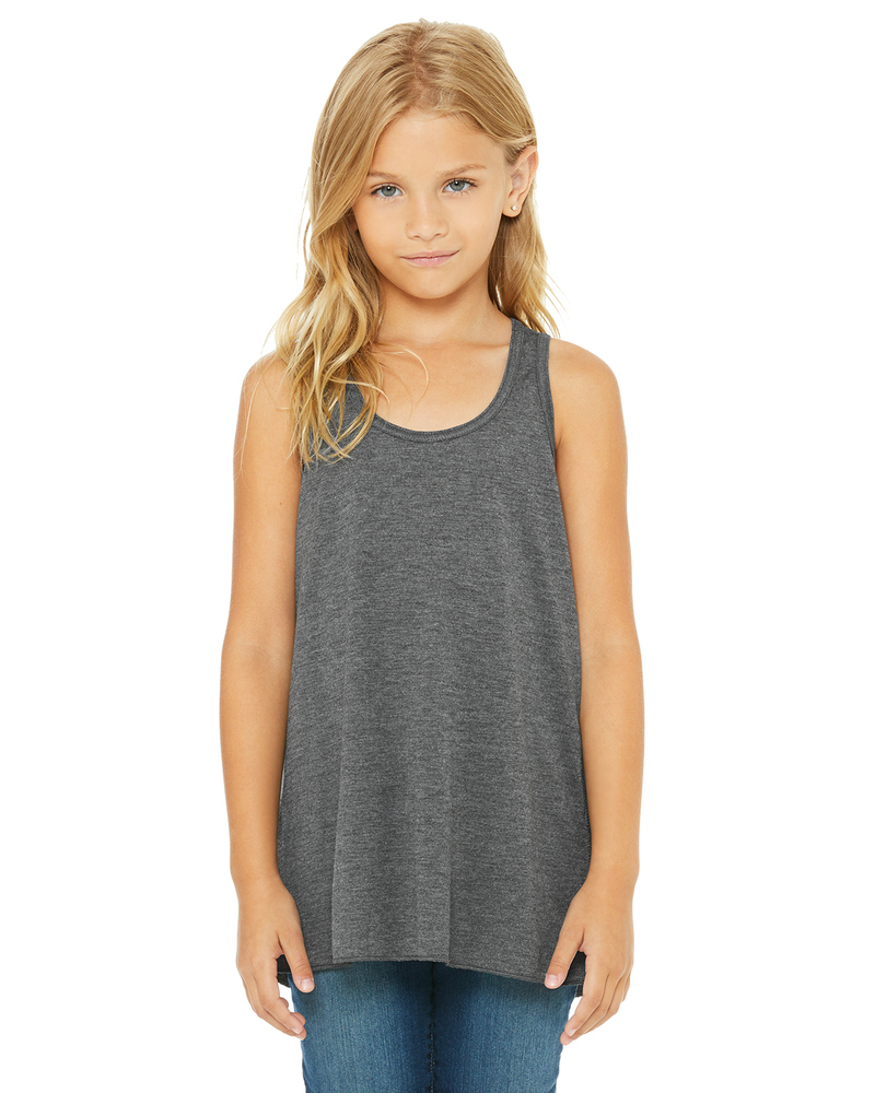 Bella Canvas 6682 Women's Racerback Cropped Tank L Solid White Blend