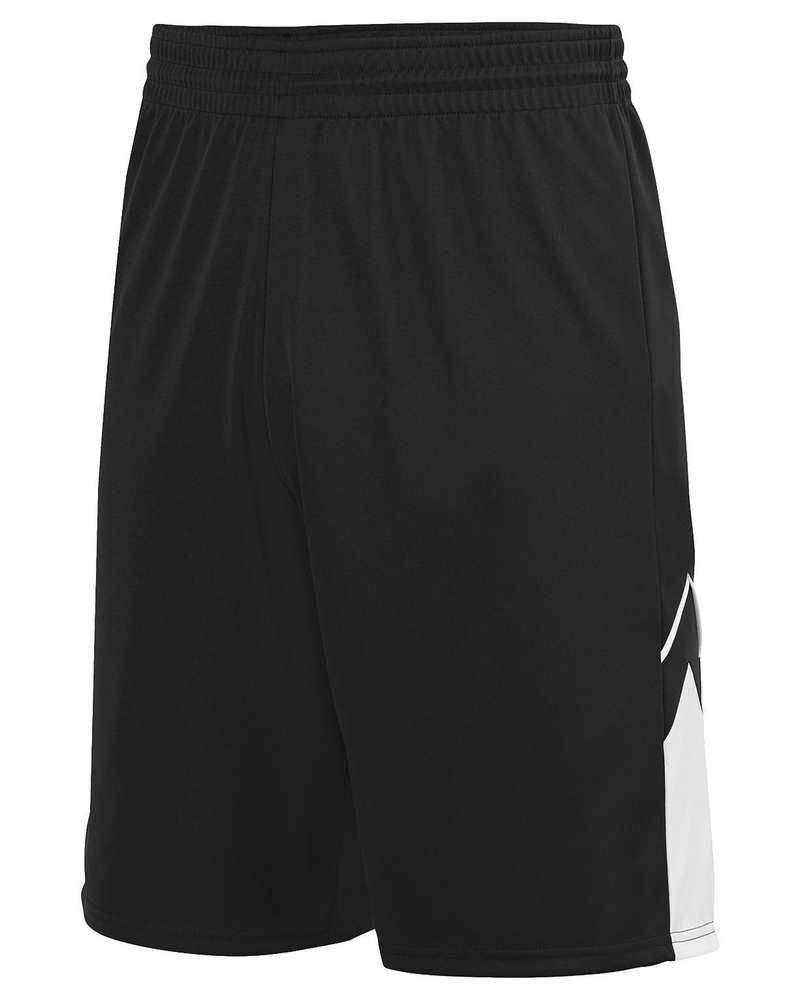 augusta sportswear 1169 youth alley-oop reversible shorts Front Fullsize