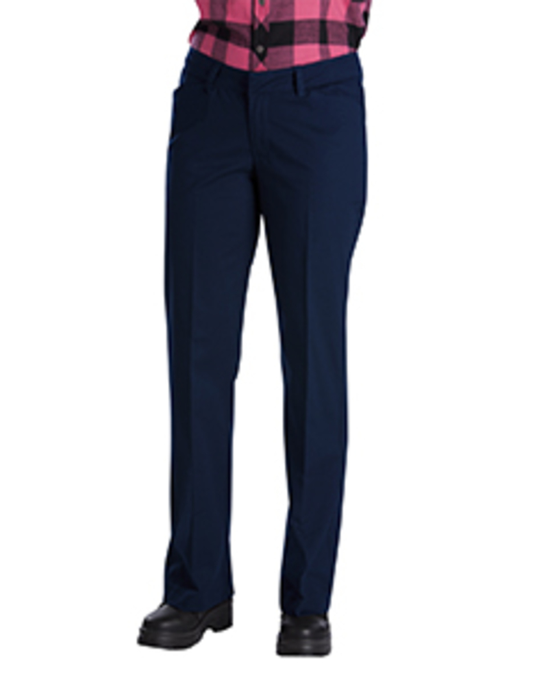 Dickies FP321 Ladies' Relaxed Straight Stretch Twill Pant Front Fullsize"