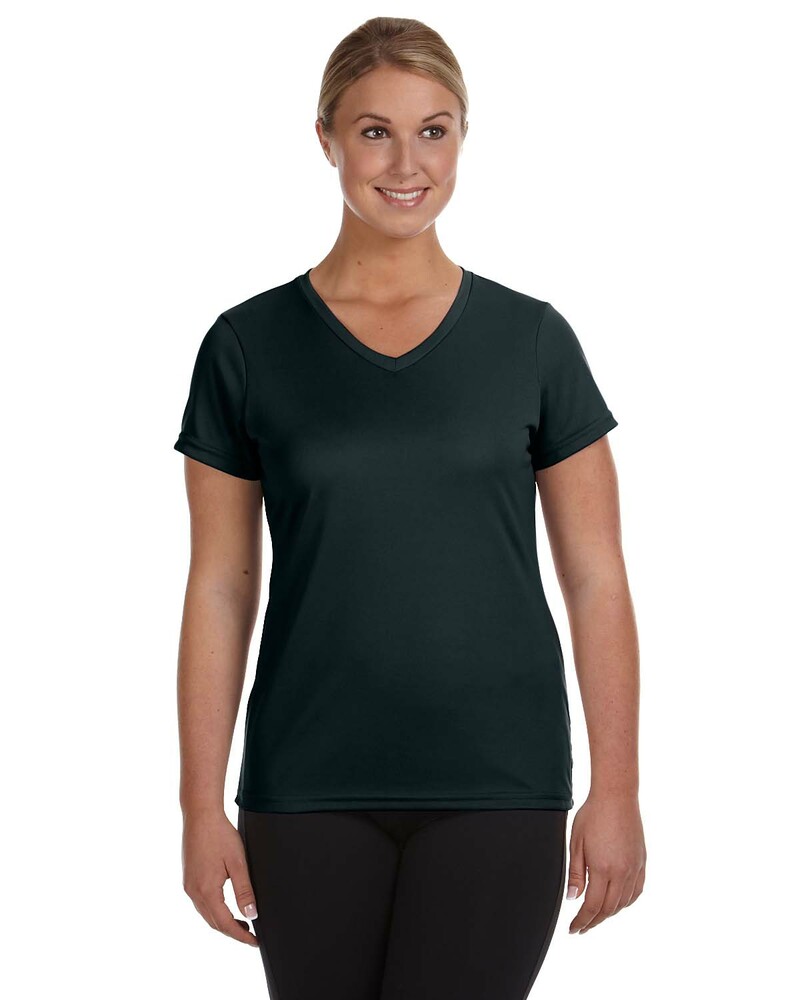 augusta sportswear 1790 ladies nexgen wicking tee Front Fullsize