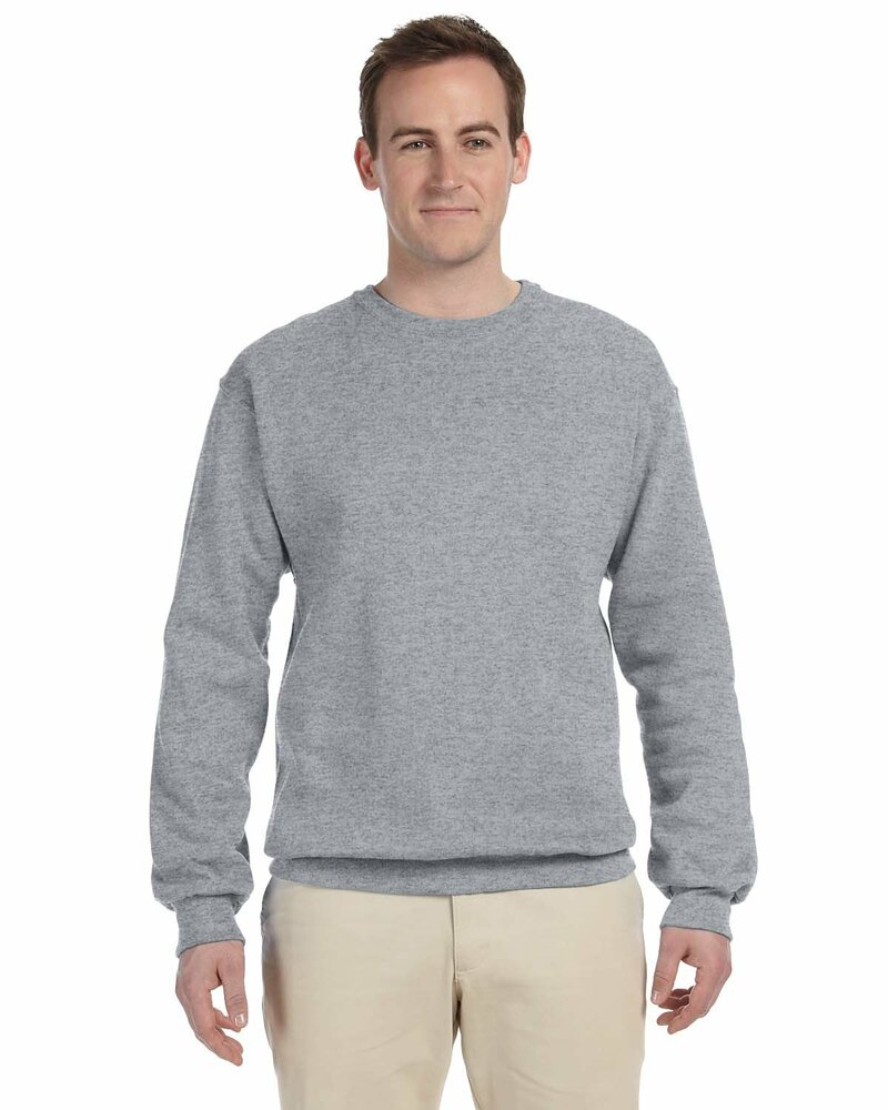 Jerzees 562 Unisex NuBlend® Crewneck Sweatshirt Front Fullsize"