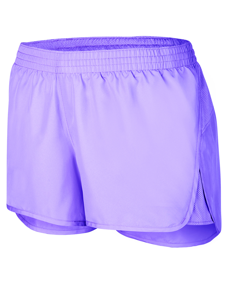 augusta sportswear 2431 girls' wayfarer short Front Fullsize