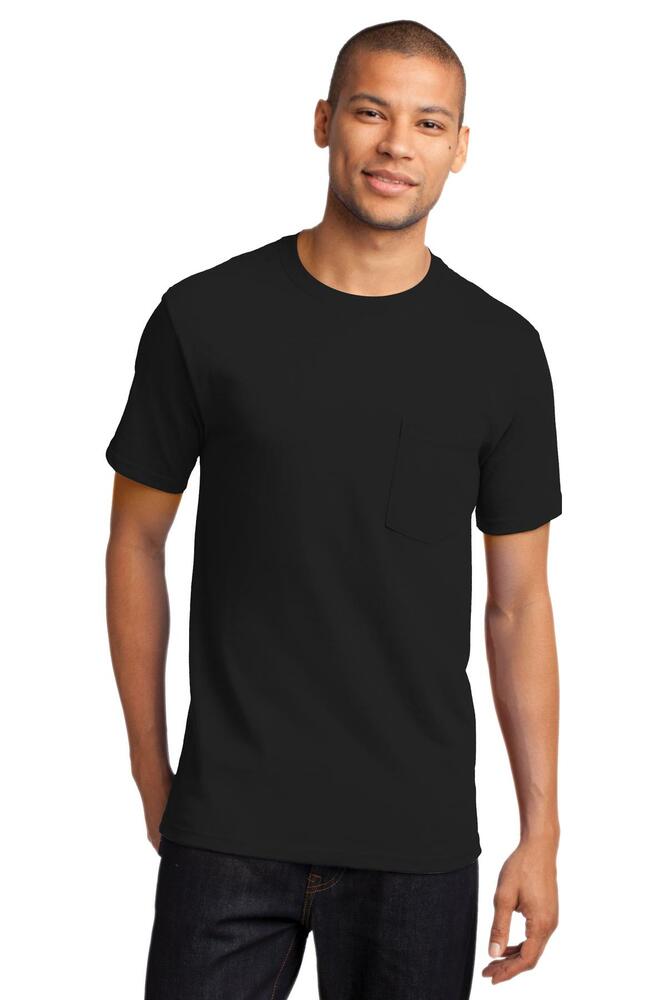 Port & Company PC61P Essential Pocket Tee Front Fullsize"