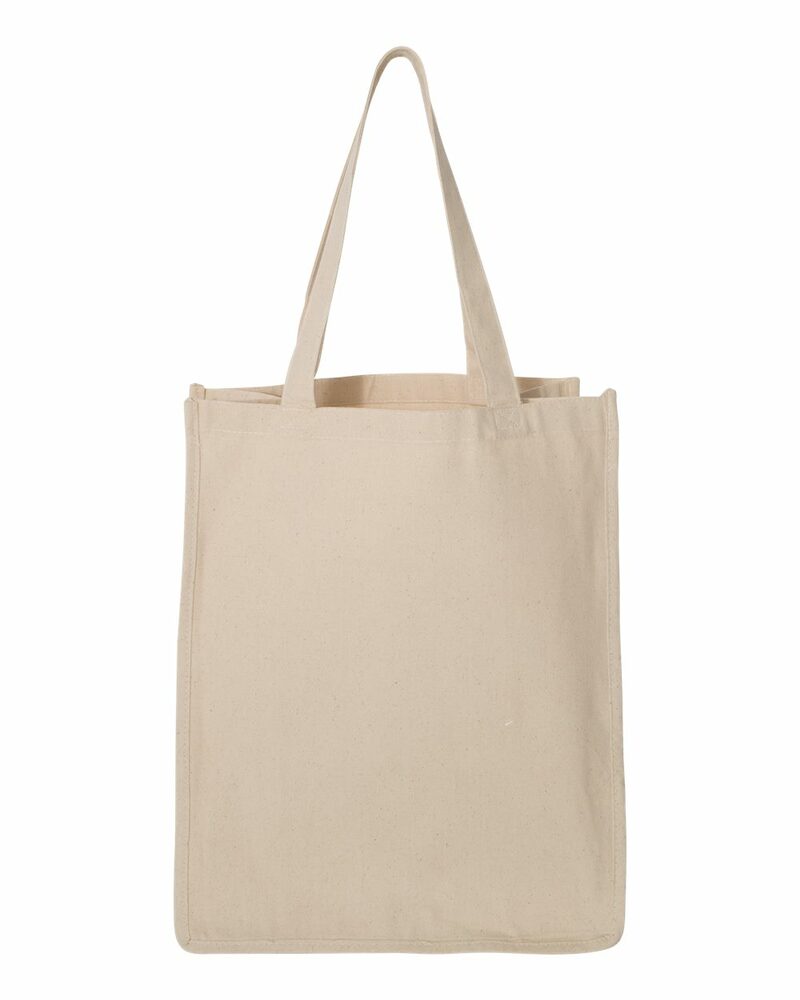 q-tees q125400 27l jumbo shopping bag Front Fullsize