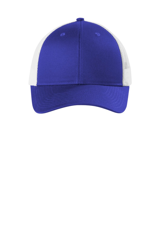 Port Authority C112LP Low-Profile Snapback Trucker Cap Front Fullsize"