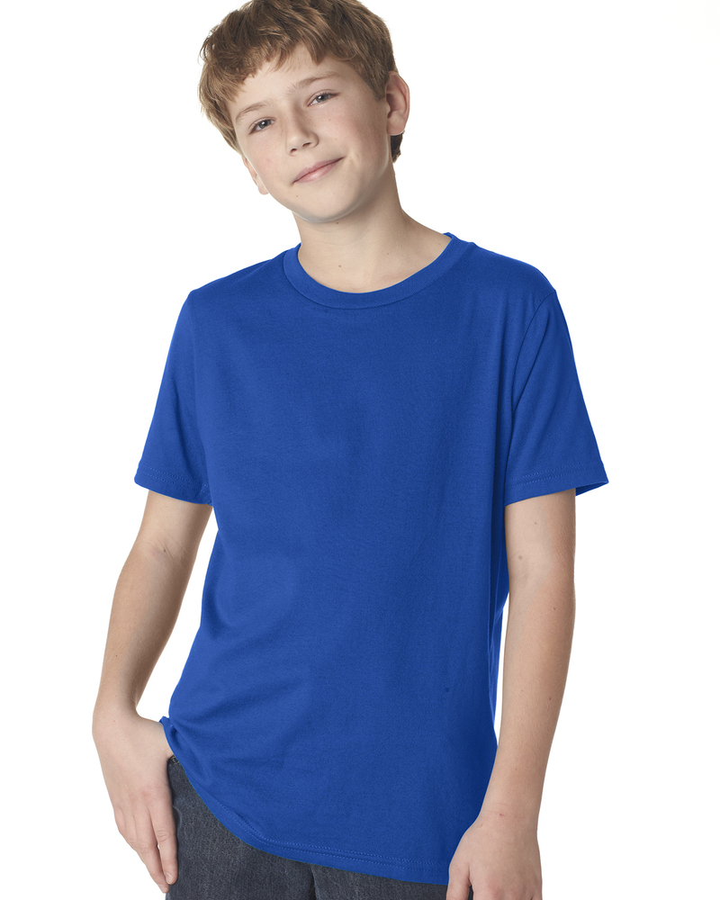 Next Level 3310 Youth Boys’ Cotton Crew Front Fullsize"