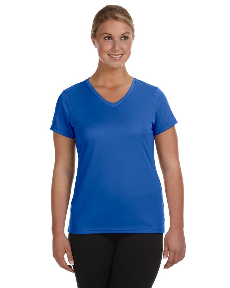 augusta sportswear 1790 ladies nexgen wicking tee Front Fullsize