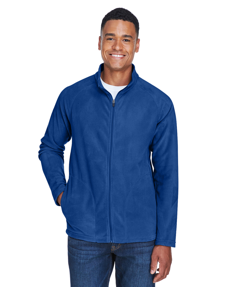 Team 365 TT90 Men's Campus Microfleece Jacket Front Fullsize"