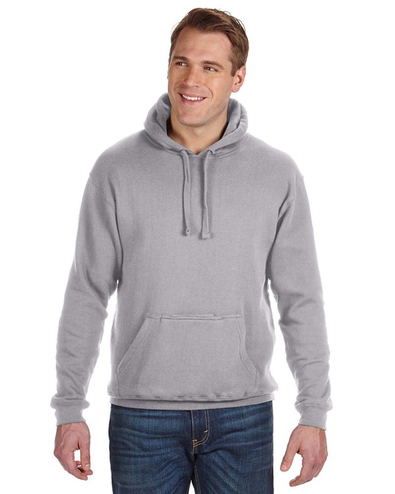 J America JA8815 Adult Tailgate Fleece Pullover Hooded Sweatshirt Front Fullsize"