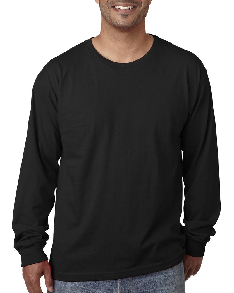 bayside ba5060 adult long-sleeve t-shirt Front Fullsize