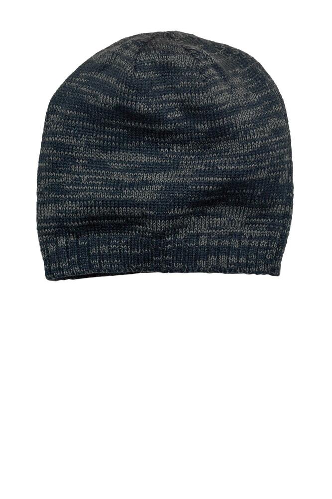 District DT620 Spaced-Dyed Beanie Front Fullsize"