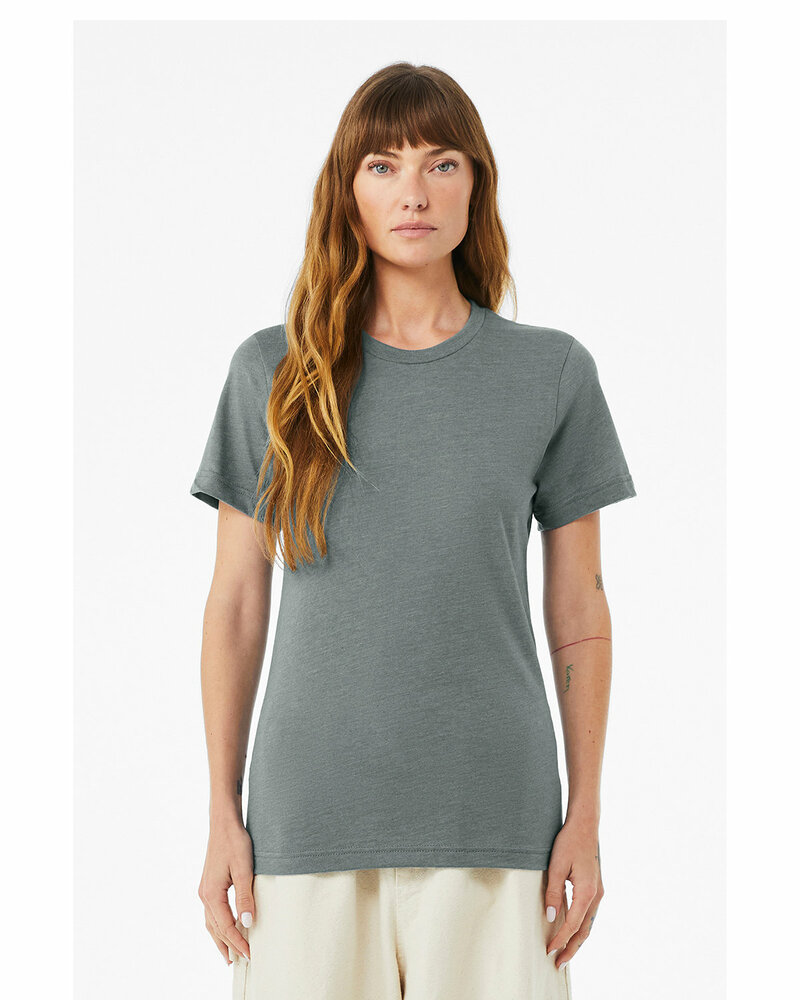 Bella + Canvas 3001CVC Unisex Heather CVC T-Shirt Front Fullsize"