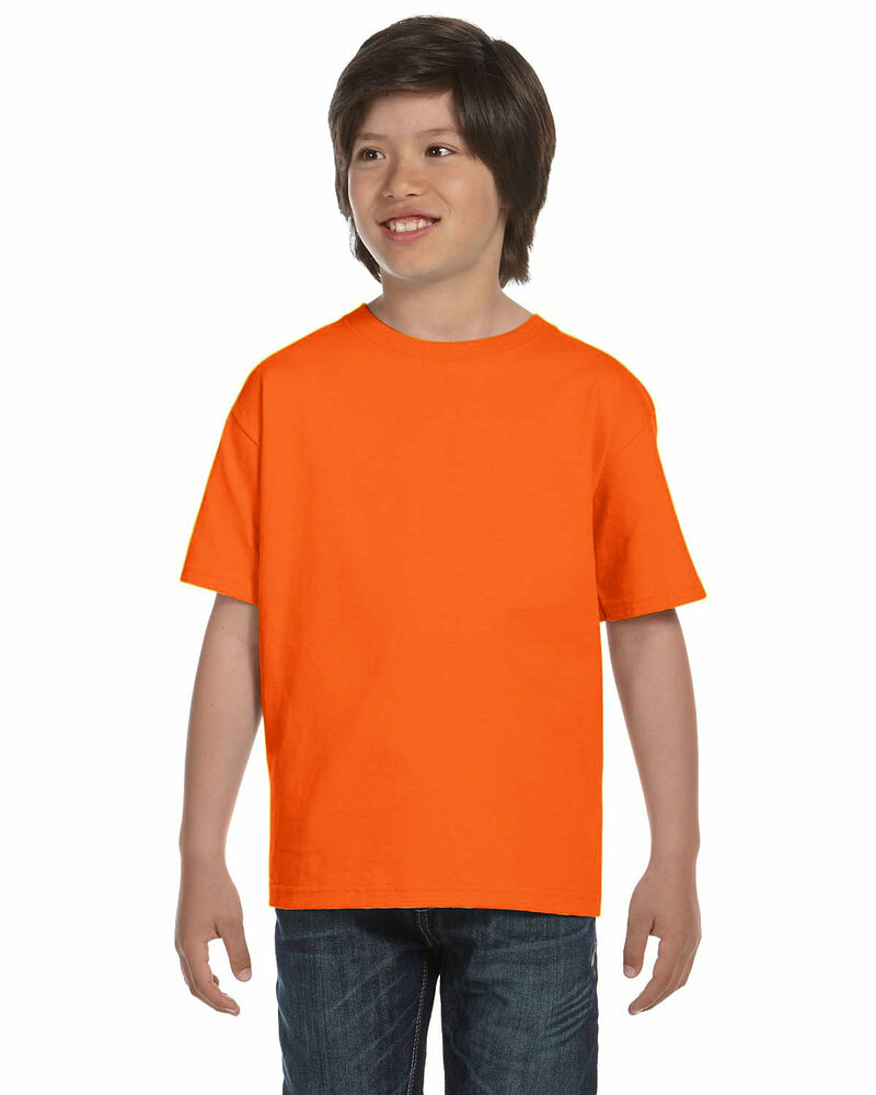 Gildan G800B Youth 50/50 T-Shirt Front Fullsize"