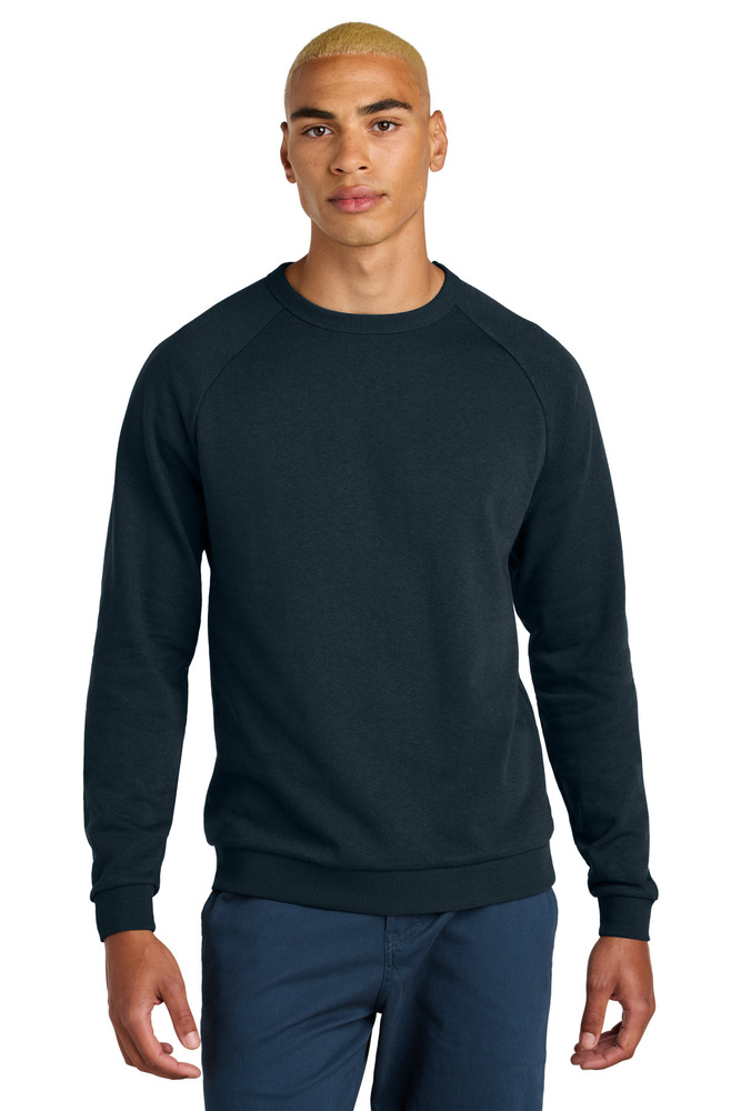 District DT1304 Perfect Tri ® Fleece Crewneck Sweatshirt Front Fullsize"