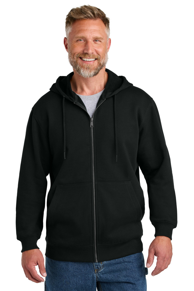 cornerstone csf631 tough fleece full-zip hoodie Front Fullsize