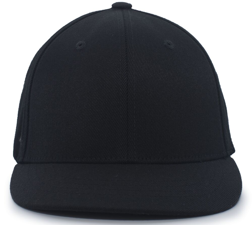 Pacific Headwear 855U Wool Combo Umpire Flexfit® Cap Front Fullsize"