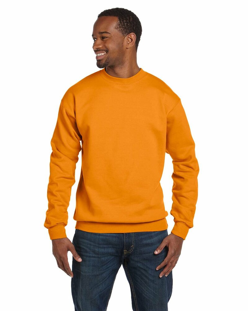 Hanes P1607 Unisex Ecosmart® 50/50 Crewneck Sweatshirt Front Fullsize"