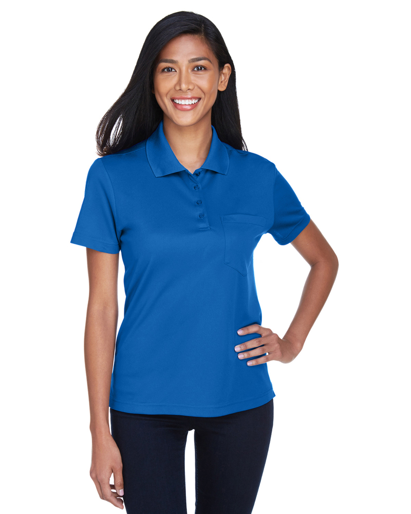 CORE365 78181P Ladies' Origin Performance Piqué Polo with Pocket Front Fullsize"