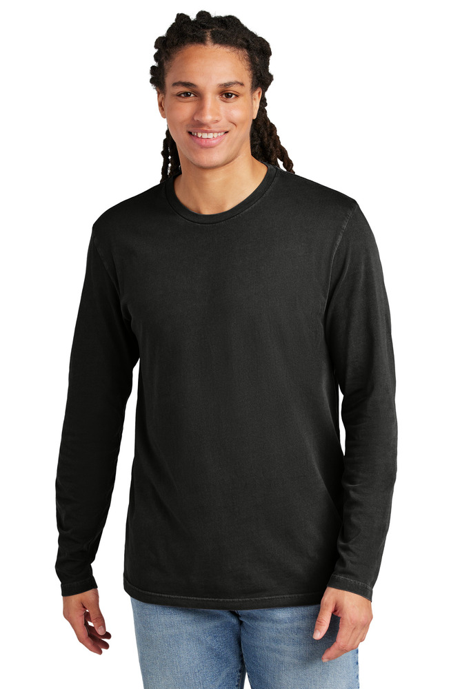 district dt2103 wash ™ long sleeve tee Front Fullsize