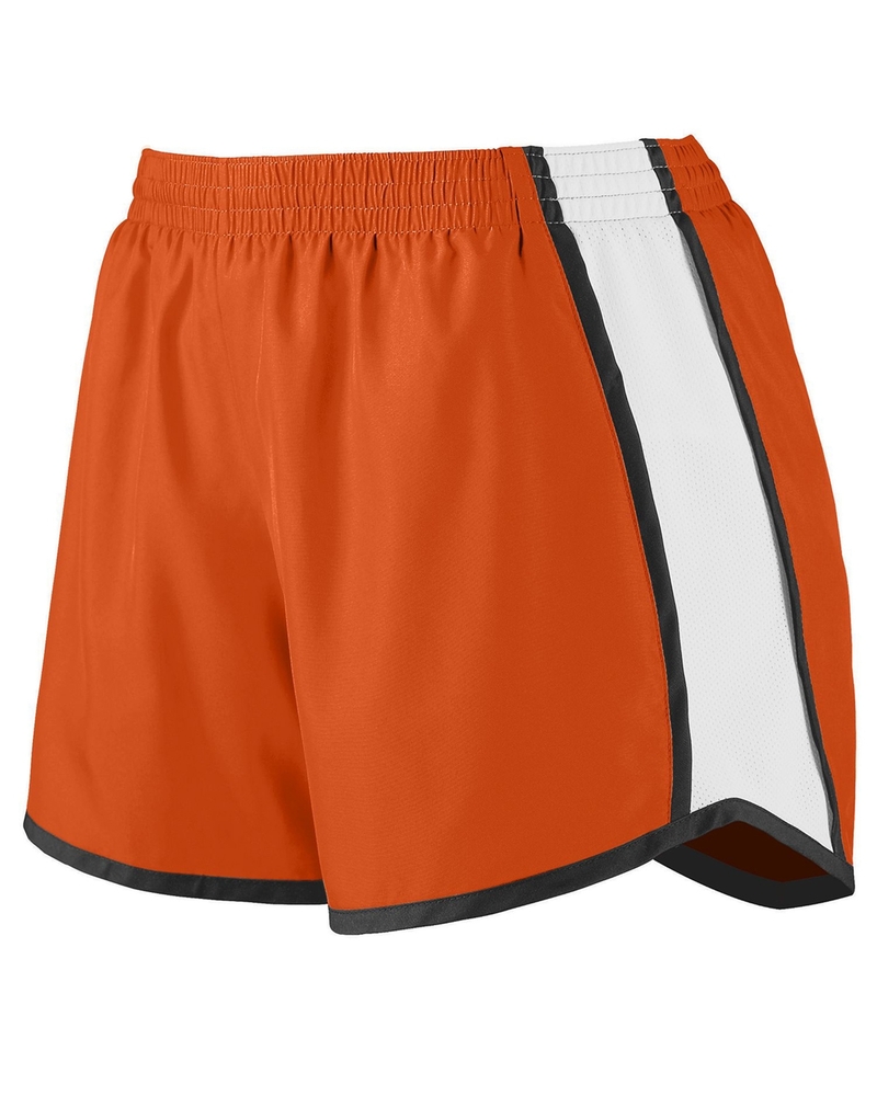 Augusta Sportswear 1265 Ladies Pulse Shorts Front Fullsize"