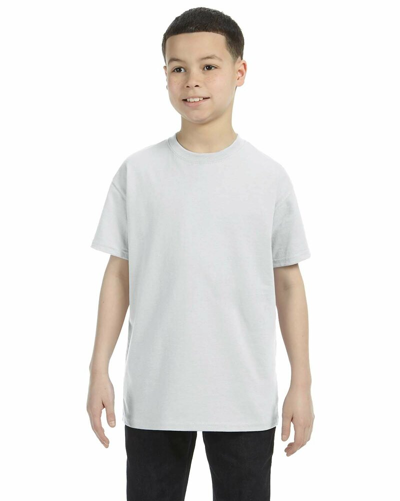 Gildan G500B Youth Heavy Cotton™ T-Shirt Front Fullsize"