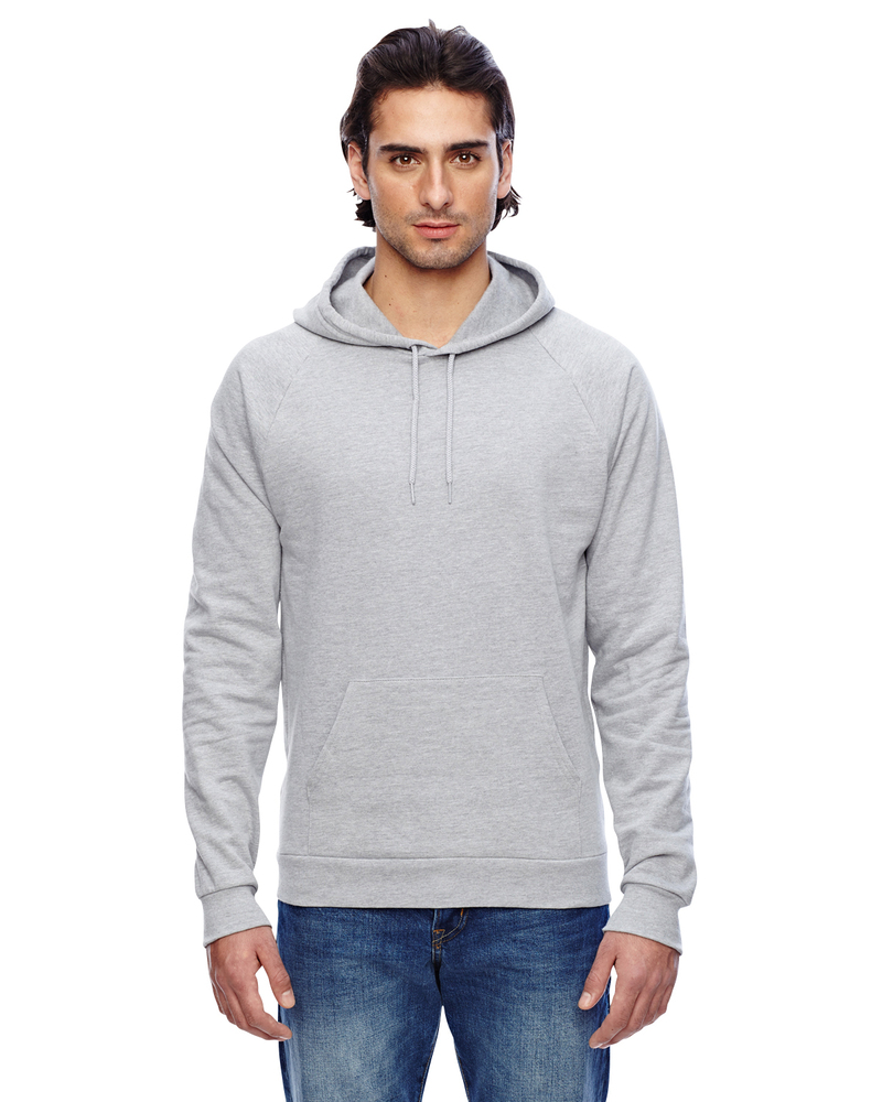 american apparel 5495w unisex california fleece pullover hoodie Front Fullsize