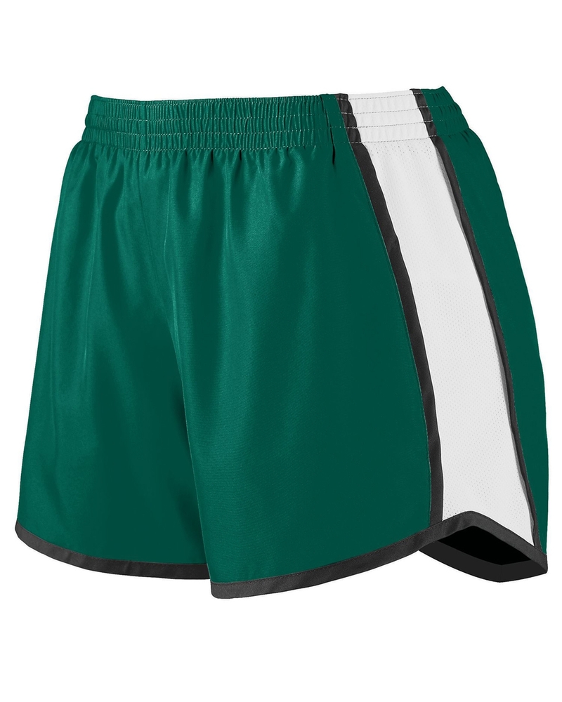 Augusta Sportswear 1265 Ladies Pulse Shorts Front Fullsize"