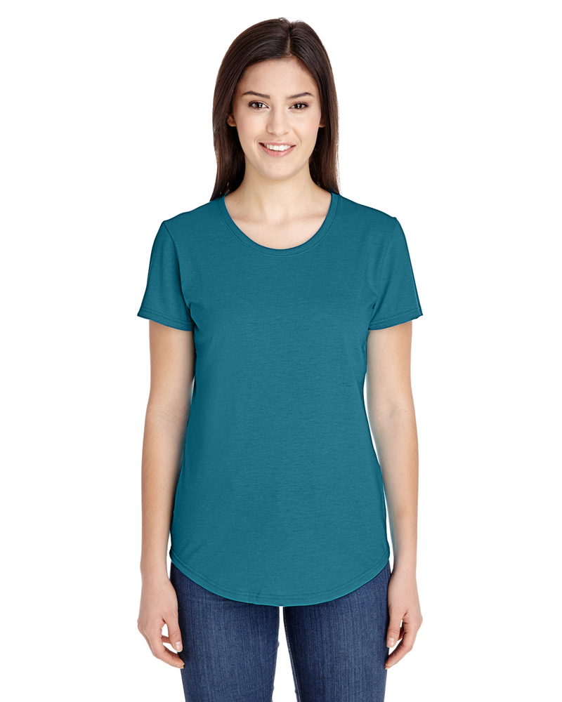 anvil by gildan 6750l ladies tri-blend tee Front Fullsize