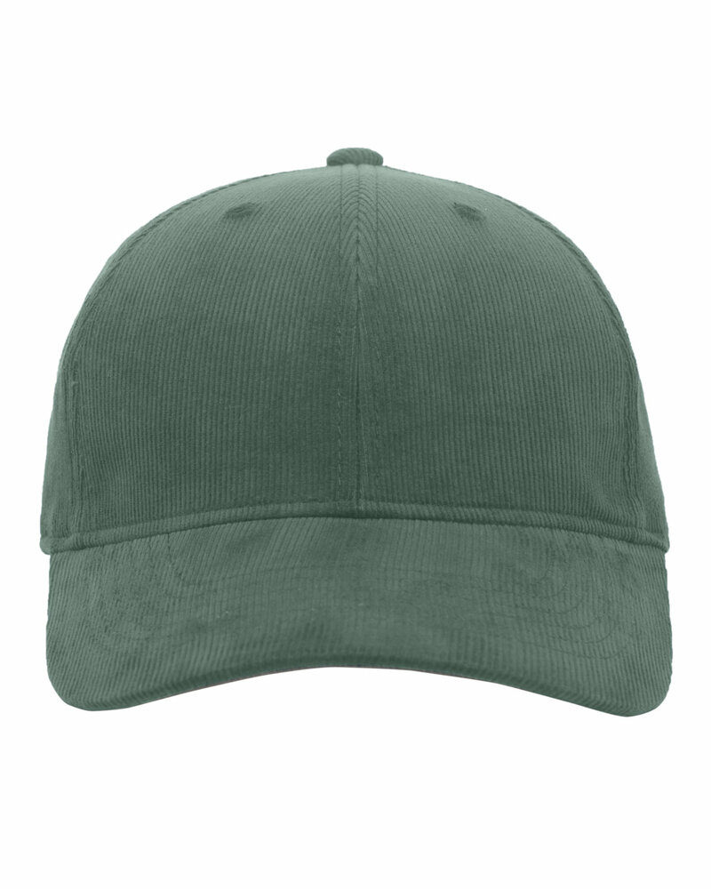 Pacific Headwear P206 Hybrid Corduroy Dad Cap Front Fullsize"