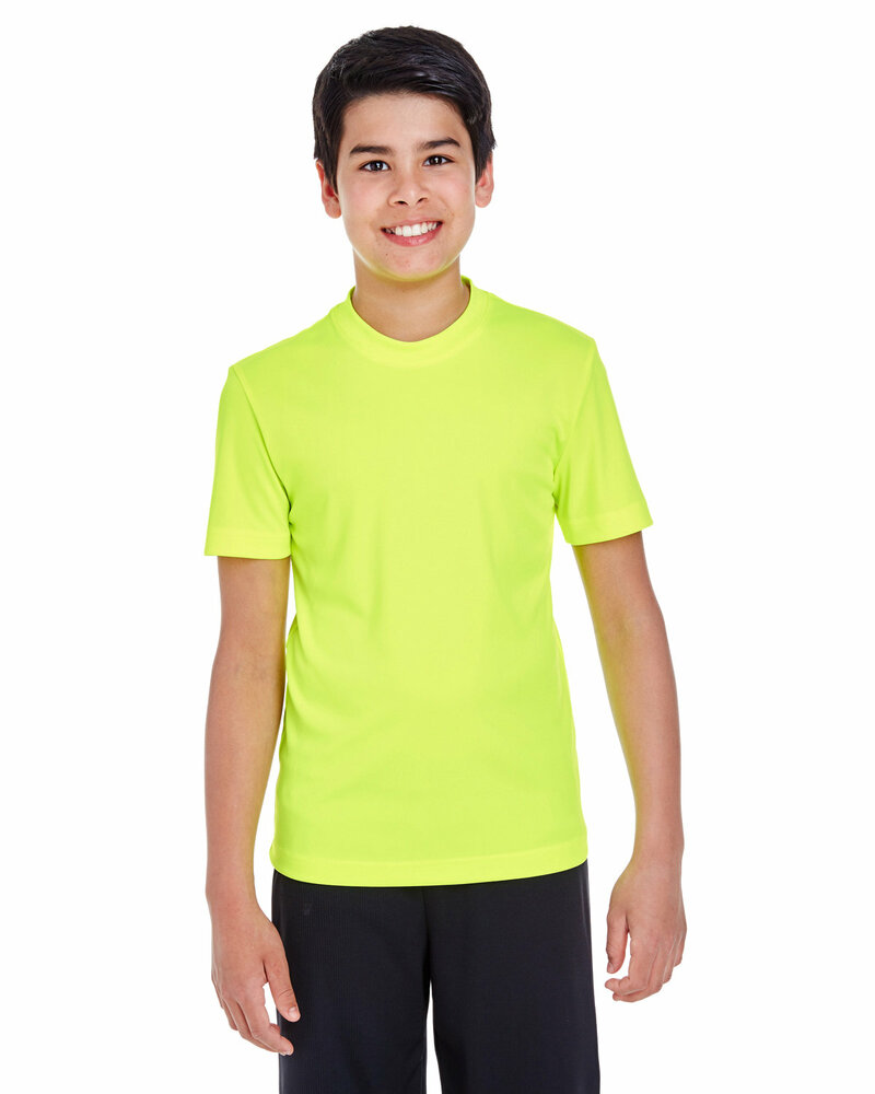 team 365 tt11y youth zone performance t-shirt Front Fullsize