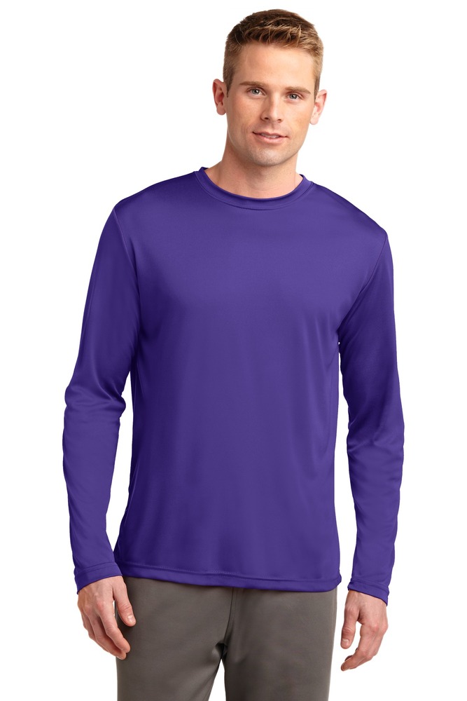 Sport-Tek ST350LS Long Sleeve PosiCharge ® Competitor™ Tee Front Fullsize"