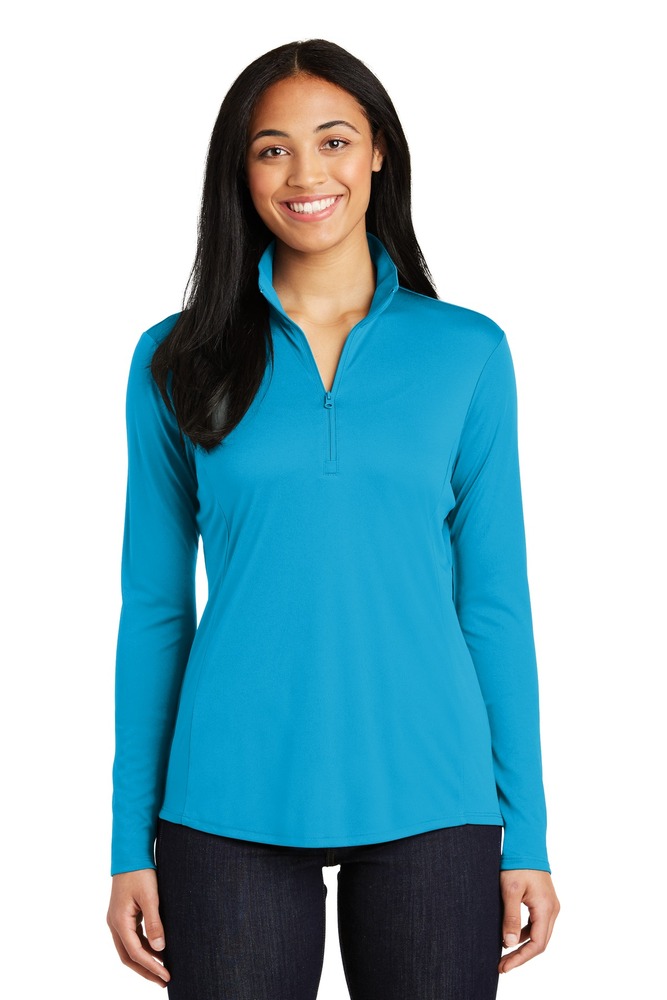 Sport-Tek LST357 Women's PosiCharge ® Competitor ™ 1/4-Zip Pullover Front Fullsize"
