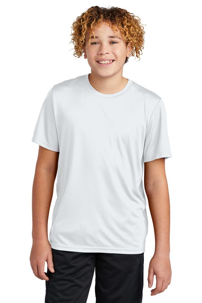 sport-tek yst720 youth posicharge ® re-compete tee Front Fullsize