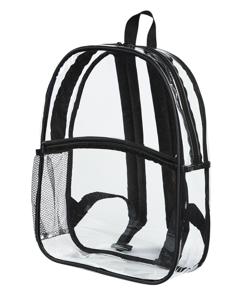 bagedge be259 clear pvc backpack Front Fullsize