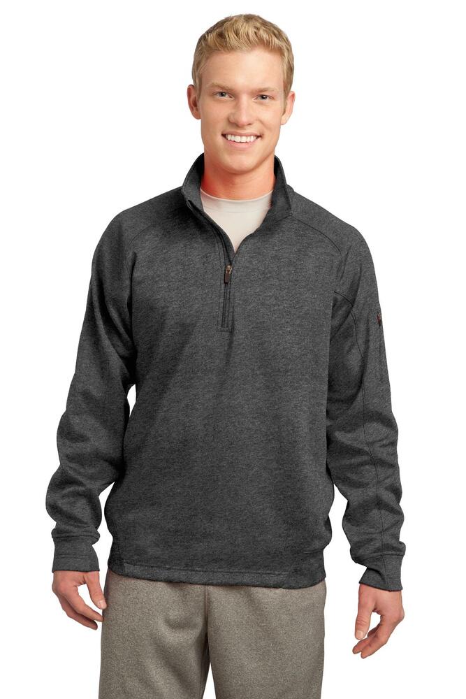 Sport-Tek F247 Tech Fleece 1/4-Zip Pullover Front Fullsize"