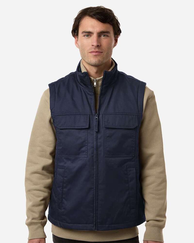 Harriton M723 ClimaBloc® Station Vest Front Fullsize"
