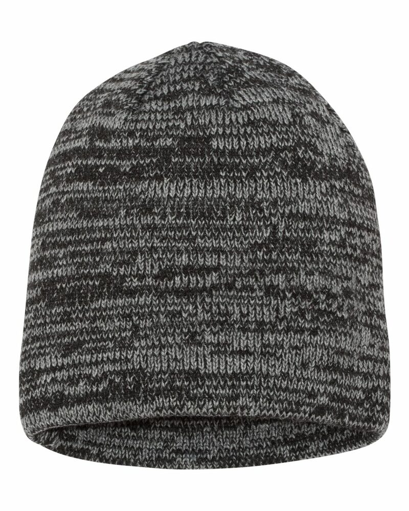 sportsman sp03 8" marled knit beanie Front Fullsize