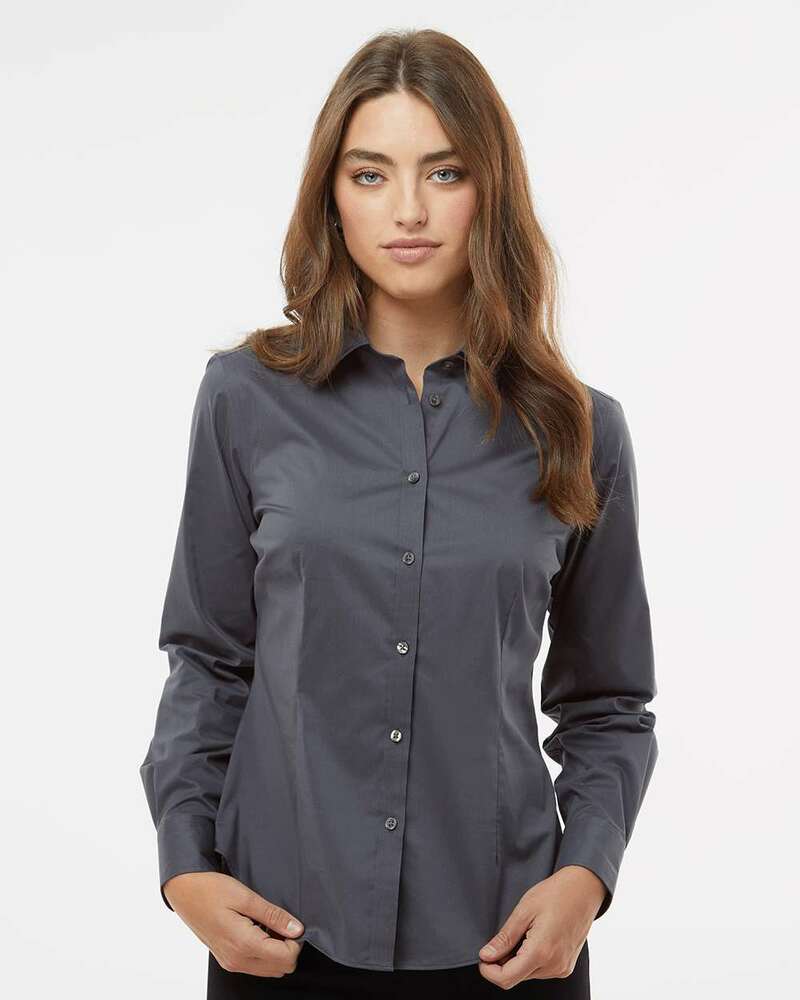 van heusen 13v0480 women's stainshield essential shirt Front Fullsize