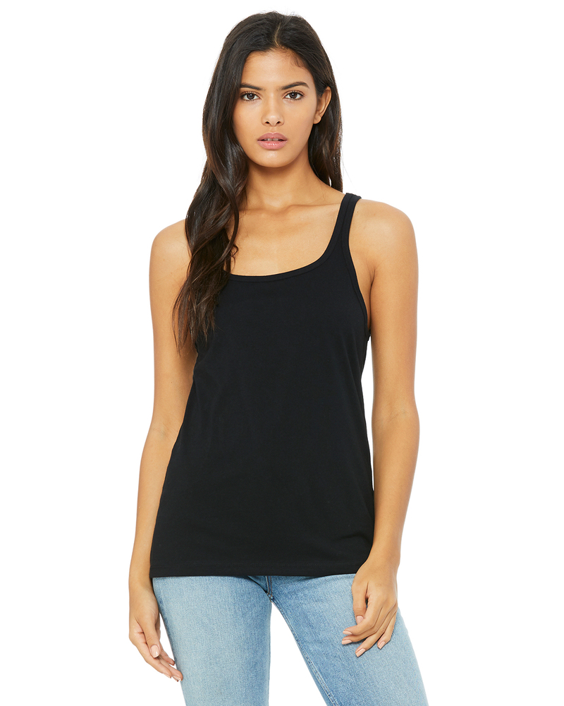 bella + canvas 6488 ladies' relaxed jersey tank Front Fullsize