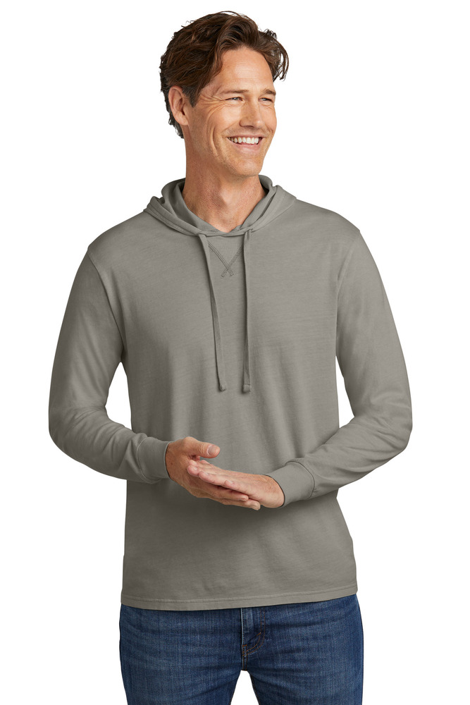 allmade al6305 unisex mineral dye organic cotton hoodie tee Front Fullsize