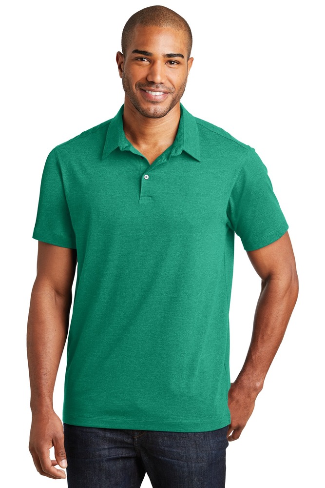 Port Authority K577 Meridian Cotton Blend Polo Front Fullsize"