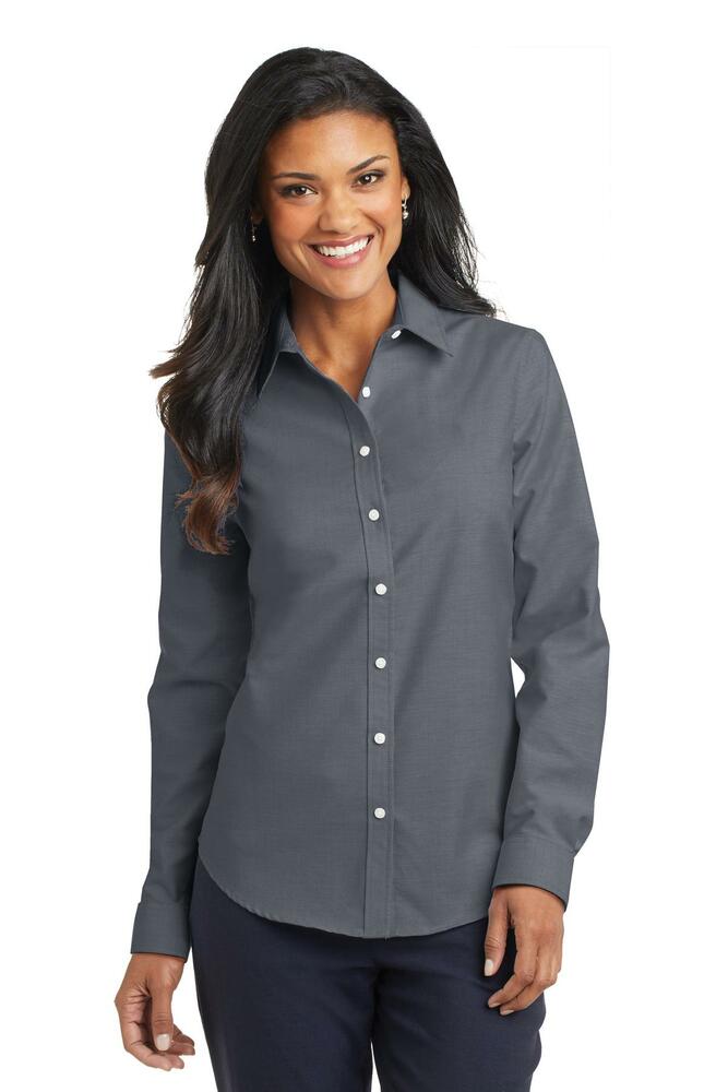 Port Authority L658 | Ladies SuperPro ™ Oxford Shirt | ShirtSpace