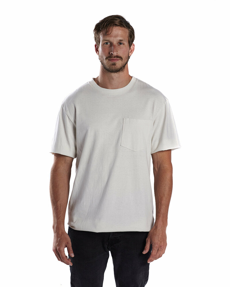 us blanks us3017 men's 5.4 oz. tubular workwear tee Front Fullsize