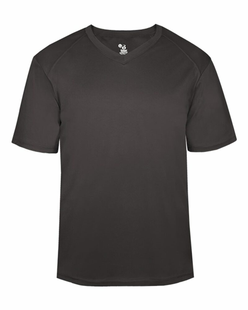 Badger Sport 4124 B Core V Neck Tee Front Fullsize"