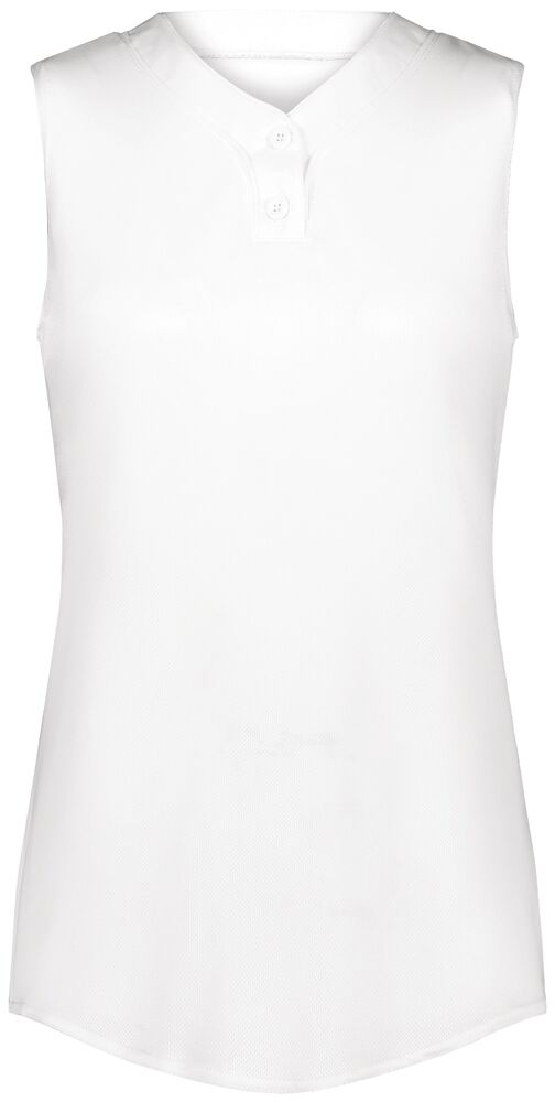 Augusta Sportswear 6914 Girls Cutter+ Sleeveless Jersey Front Fullsize"