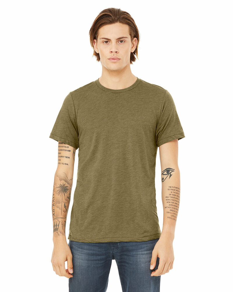 Bella + Canvas 3413C Unisex Triblend T-Shirt Front Fullsize"