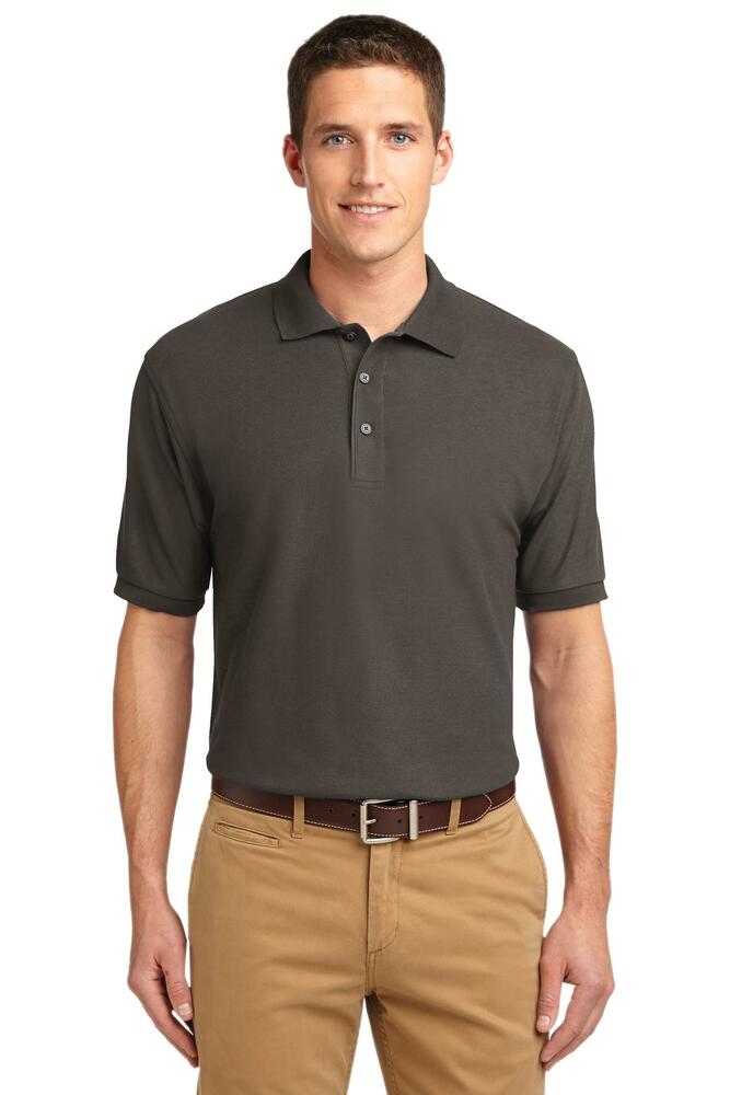 port authority k500 silk touch™ polo Front Fullsize