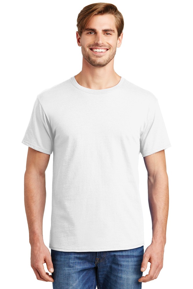 hanes 5280 comfortsoft ® 100% cotton t-shirt Front Fullsize