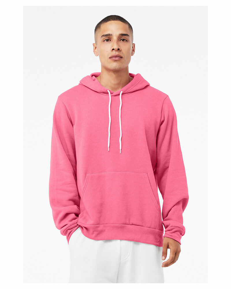 Bella + Canvas 3719 Unisex Sponge Fleece Pullover Hoodie Front Fullsize"